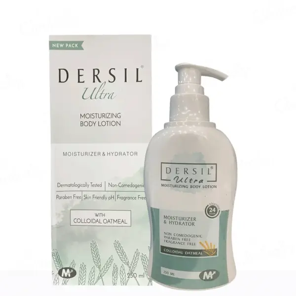 Dersil Ultra Moisturizing Oat Colloidal Body Lotion | Paraben-Free